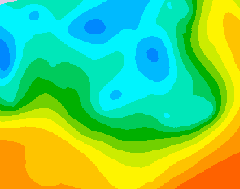 GDPS 500 millibar geopotential height 204 hour forecast chart for Canada based on 2026/05/03 0000Z data