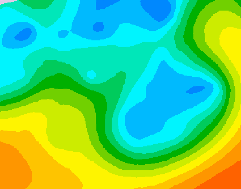 GDPS 500 millibar geopotential height 144 hour forecast chart for Canada based on 2026/05/03 1200Z data