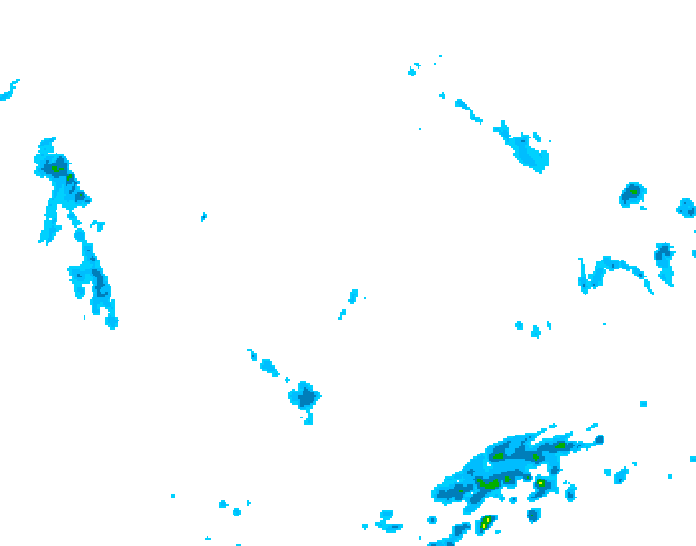GDPS precipitation 210 hour forecast chart for Canada based on 2026/05/03 0000Z data
