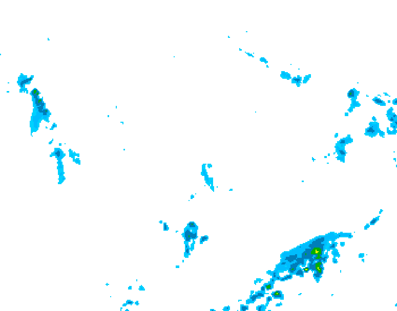 GDPS precipitation 216 hour forecast chart for Canada based on 2026/05/03 0000Z data