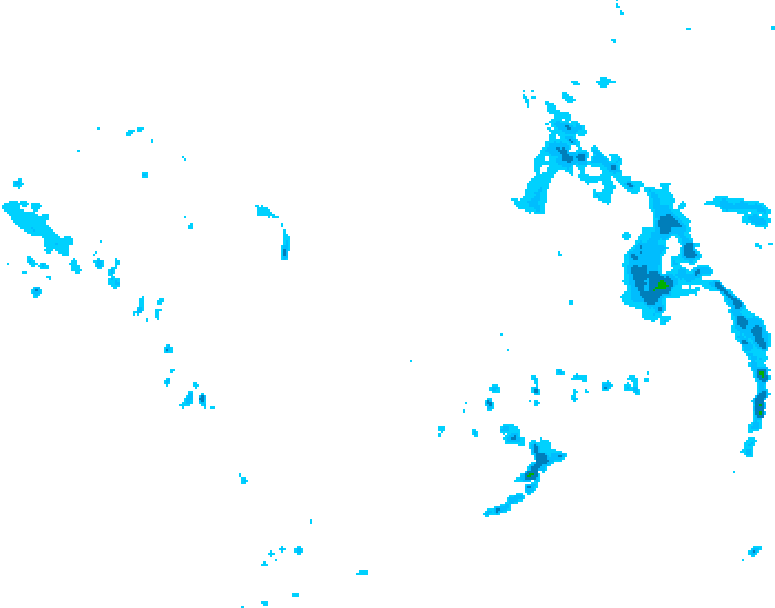 GDPS precipitation 132 hour forecast chart for Canada based on 2026/05/03 1200Z data