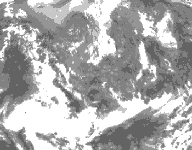 GDPS total cloud 204 hour forecast chart for Canada based on 2026/05/03 0000Z data