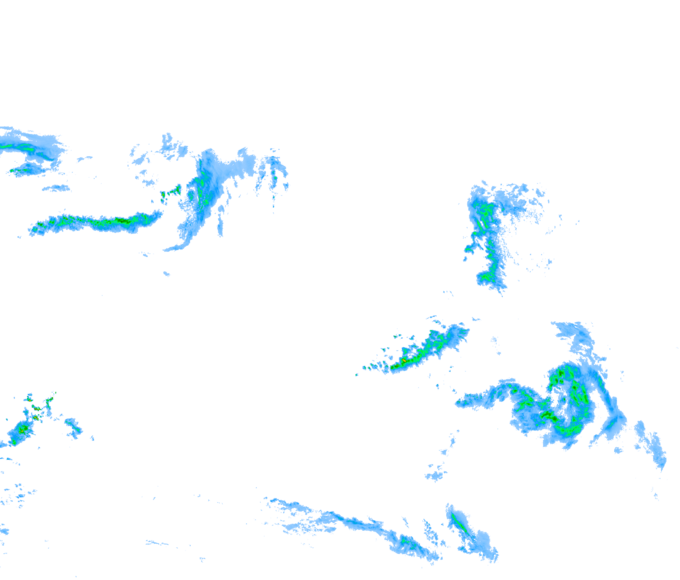 Weather radar data valid at 2026/05/03 21:24 UTC