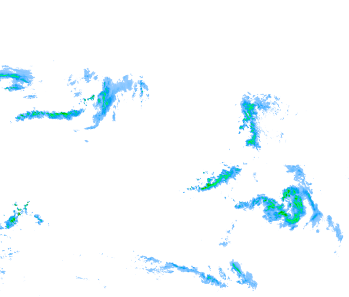 Weather radar data valid at 2026/05/03 21:30 UTC