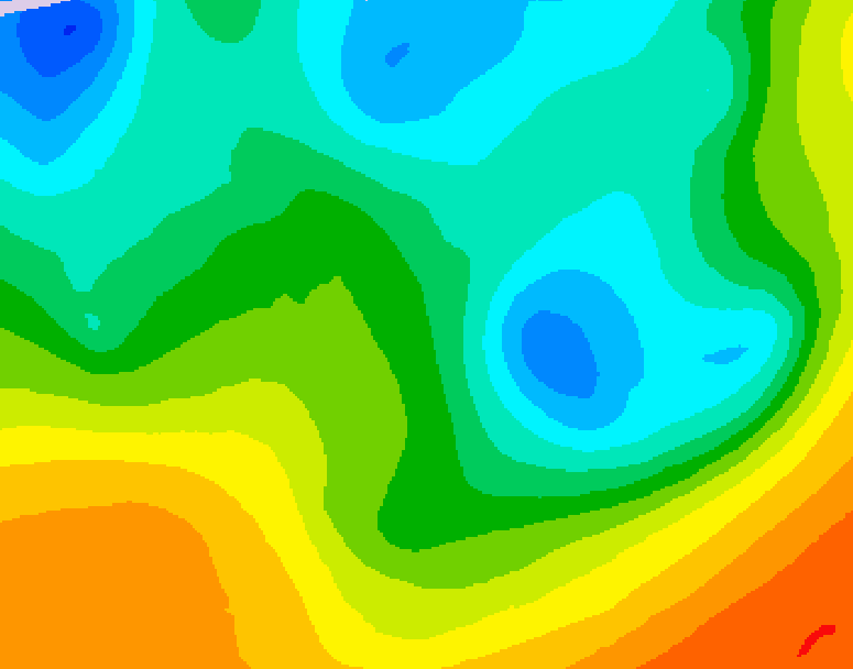 GDPS 500 millibar geopotential height 168 hour forecast chart for Canada based on 2026/05/04 0000Z data