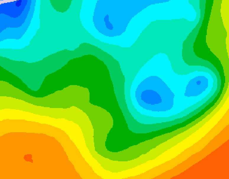 GDPS 500 millibar geopotential height 174 hour forecast chart for Canada based on 2026/05/04 0000Z data