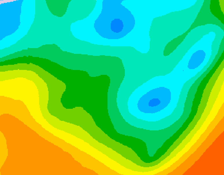 GDPS 500 millibar geopotential height 204 hour forecast chart for Canada based on 2026/05/04 0000Z data