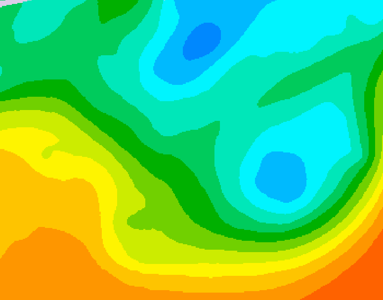 GDPS 500 millibar geopotential height 234 hour forecast chart for Canada based on 2026/05/04 0000Z data