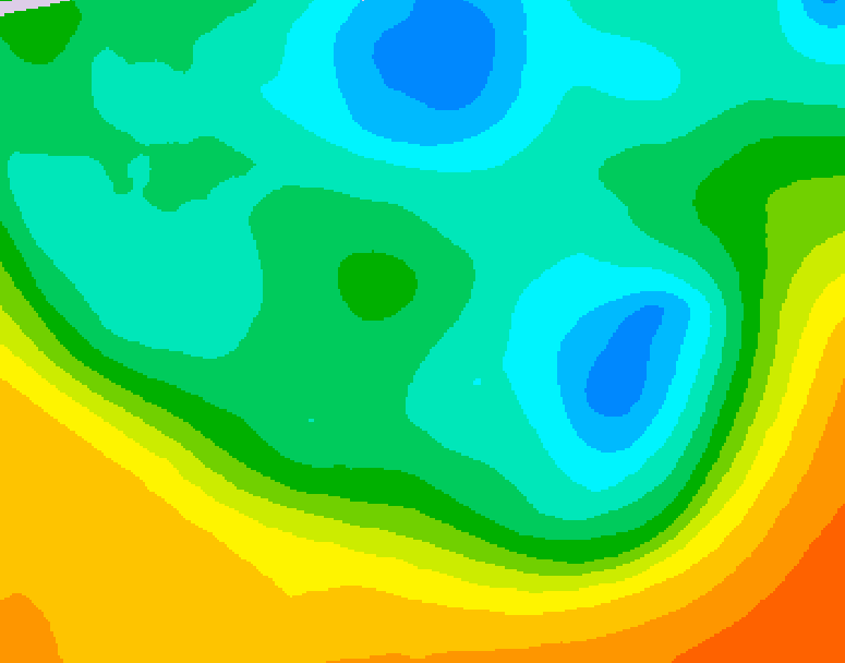 GDPS 500 millibar geopotential height 240 hour forecast chart for Canada based on 2026/05/04 1200Z data