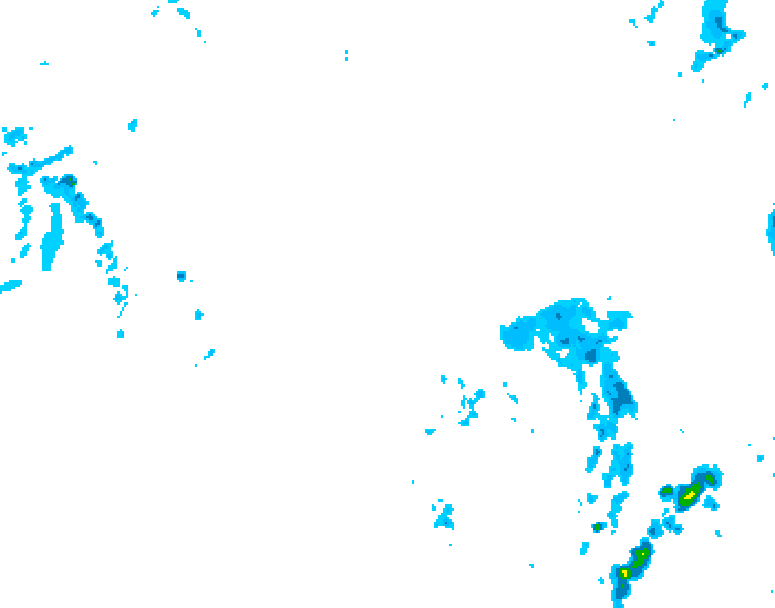 GDPS precipitation 174 hour forecast chart for Canada based on 2026/05/04 1200Z data