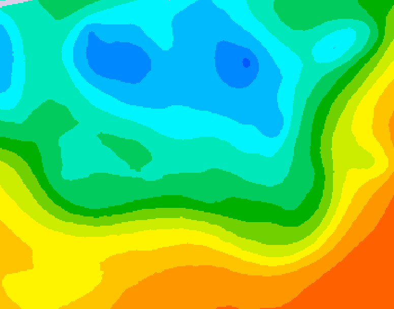 GDPS 500 millibar geopotential height 240 hour forecast chart for Canada based on 2026/05/05 0000Z data