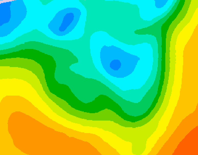 GDPS 500 millibar geopotential height 168 hour forecast chart for Canada based on 2026/05/05 1200Z data