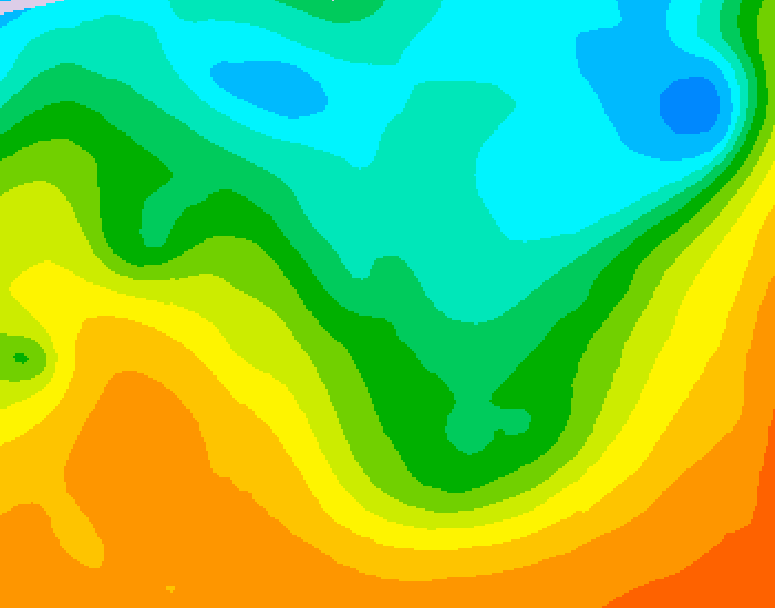GDPS 500 millibar geopotential height 228 hour forecast chart for Canada based on 2026/05/05 1200Z data