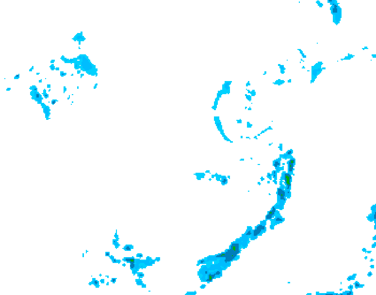 GDPS precipitation 024 hour forecast chart for Canada based on 2026/05/05 0000Z data