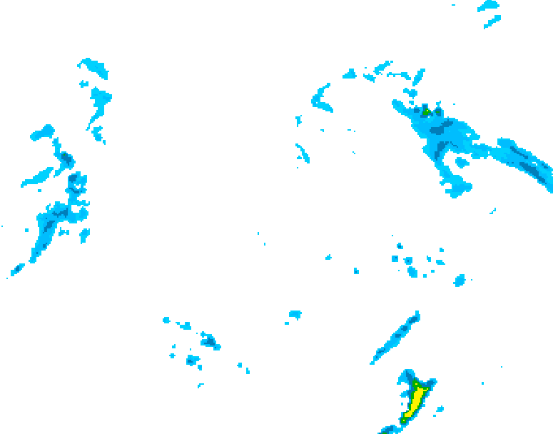 GDPS precipitation 114 hour forecast chart for Canada based on 2026/05/05 0000Z data