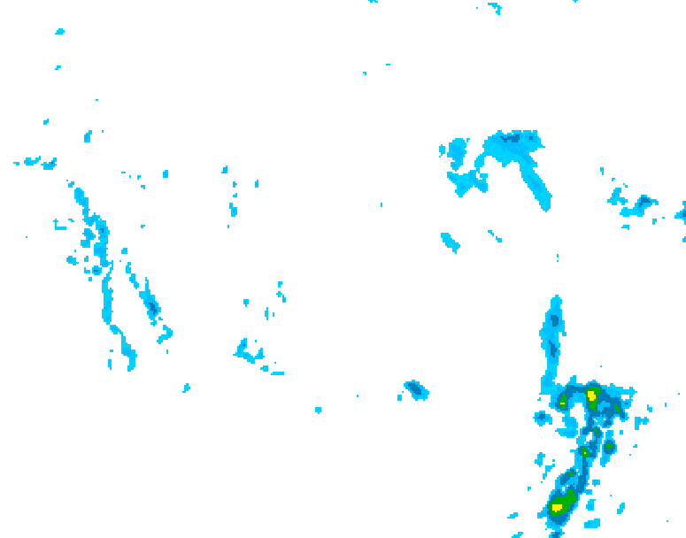GDPS precipitation 180 hour forecast chart for Canada based on 2026/05/05 0000Z data