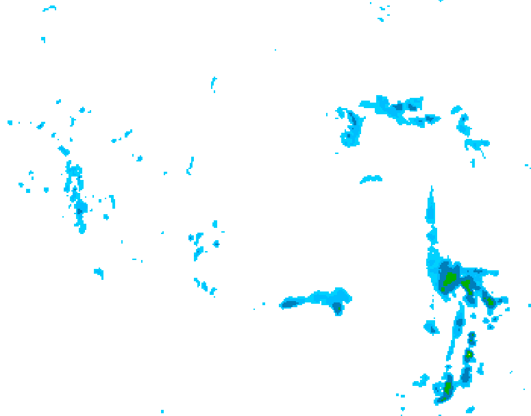 GDPS precipitation 186 hour forecast chart for Canada based on 2026/05/05 0000Z data