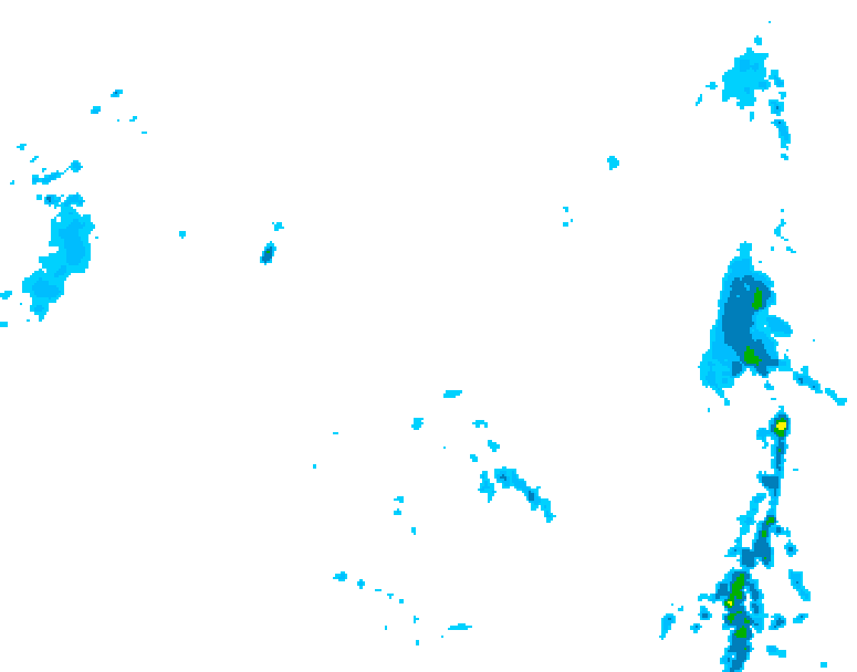 GDPS precipitation 192 hour forecast chart for Canada based on 2026/05/05 1200Z data