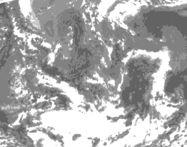 GDPS total cloud 228 hour forecast chart for Canada based on 2026/05/05 0000Z data