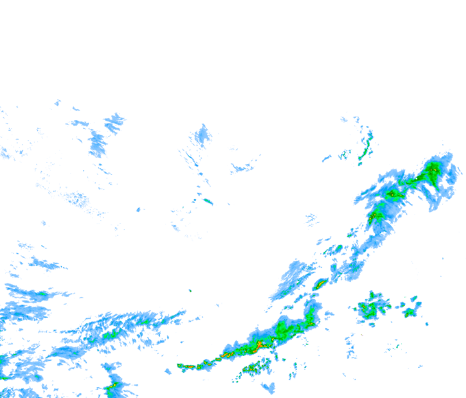 Weather radar data valid at 2026/05/05 03:00 UTC