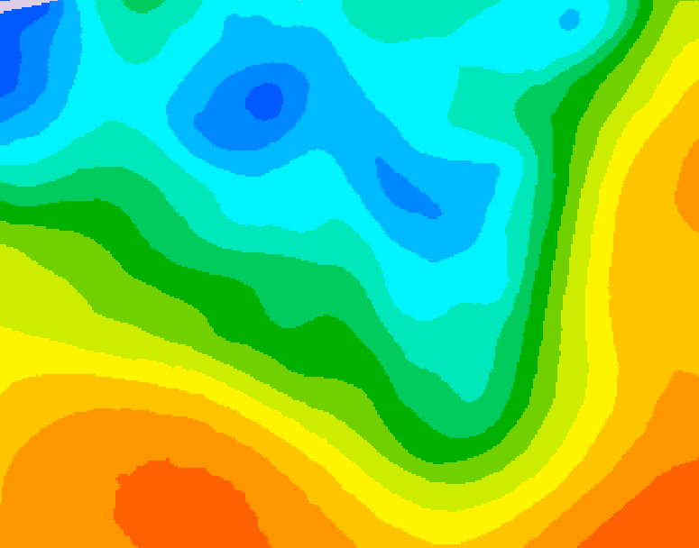 GDPS 500 millibar geopotential height 144 hour forecast chart for Canada based on 2026/05/06 0000Z data