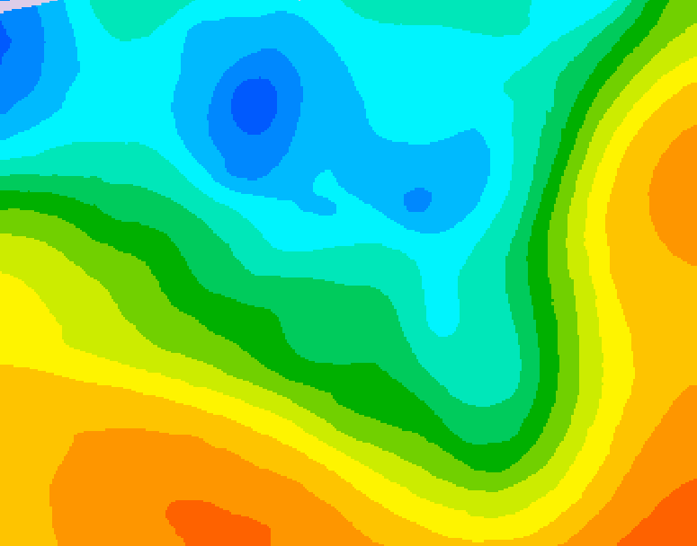 GDPS 500 millibar geopotential height 156 hour forecast chart for Canada based on 2026/05/06 0000Z data