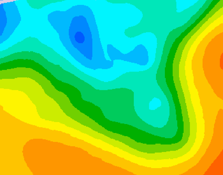 GDPS 500 millibar geopotential height 168 hour forecast chart for Canada based on 2026/05/06 0000Z data