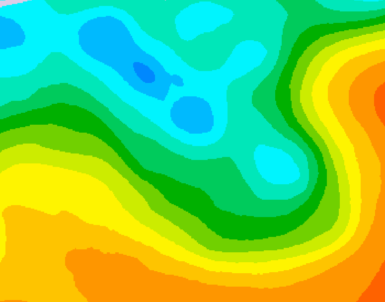 GDPS 500 millibar geopotential height 192 hour forecast chart for Canada based on 2026/05/06 0000Z data