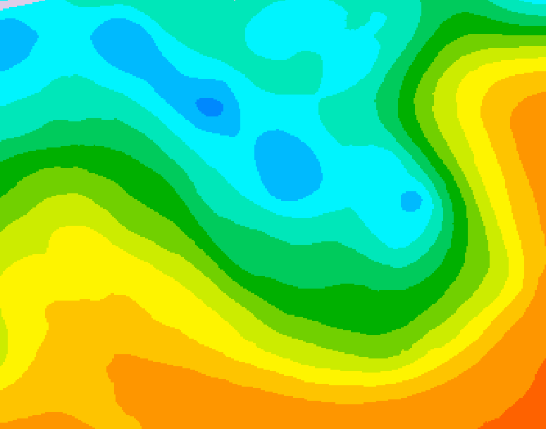 GDPS 500 millibar geopotential height 204 hour forecast chart for Canada based on 2026/05/06 0000Z data
