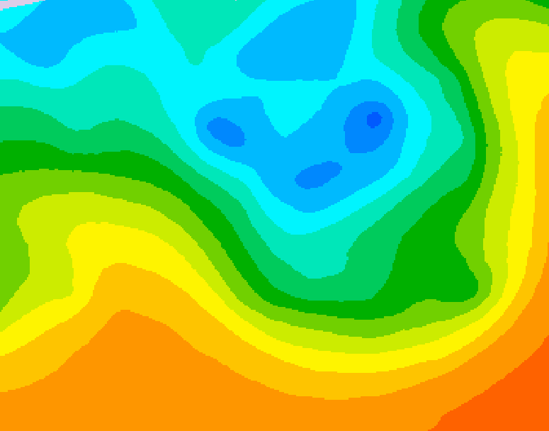 GDPS 500 millibar geopotential height 234 hour forecast chart for Canada based on 2026/05/06 0000Z data