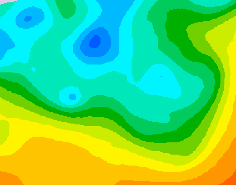 GDPS 500 millibar geopotential height 234 hour forecast chart for Canada based on 2026/05/06 1200Z data
