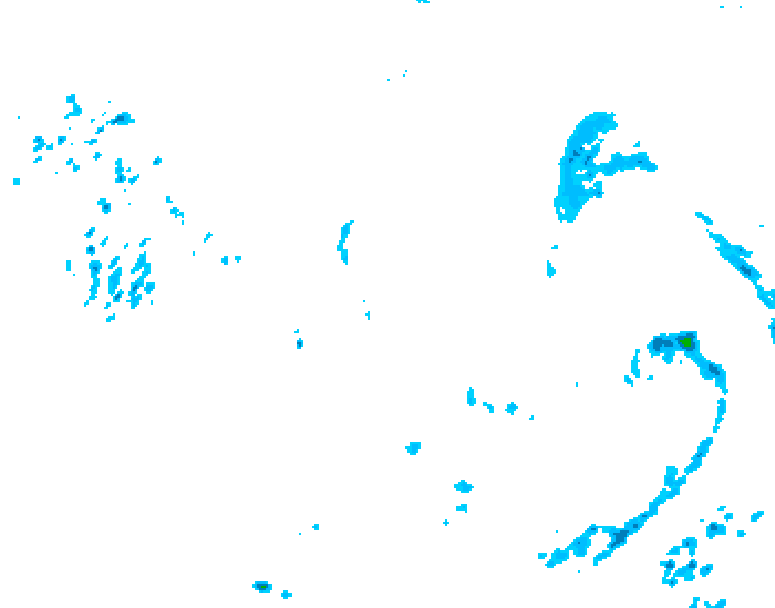 GDPS precipitation 210 hour forecast chart for Canada based on 2026/05/06 1200Z data