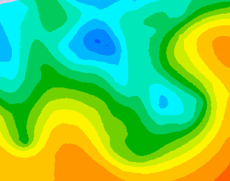GDPS 500 millibar geopotential height 156 hour forecast chart for Canada based on 2026/05/07 0000Z data