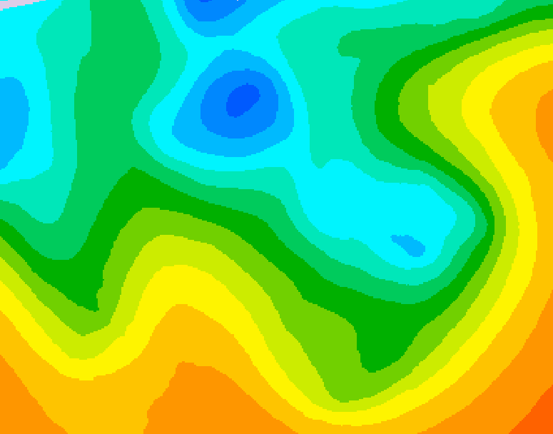 GDPS 500 millibar geopotential height 168 hour forecast chart for Canada based on 2026/05/07 0000Z data