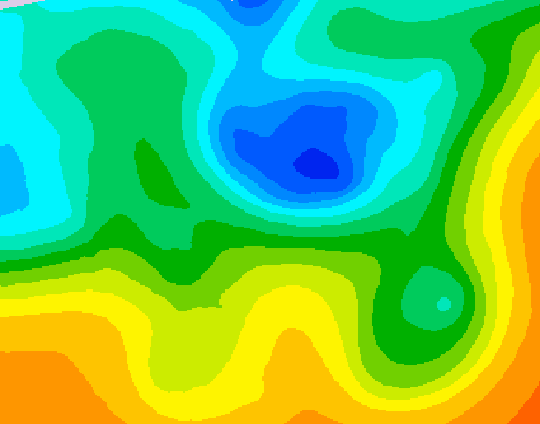 GDPS 500 millibar geopotential height 210 hour forecast chart for Canada based on 2026/05/07 0000Z data