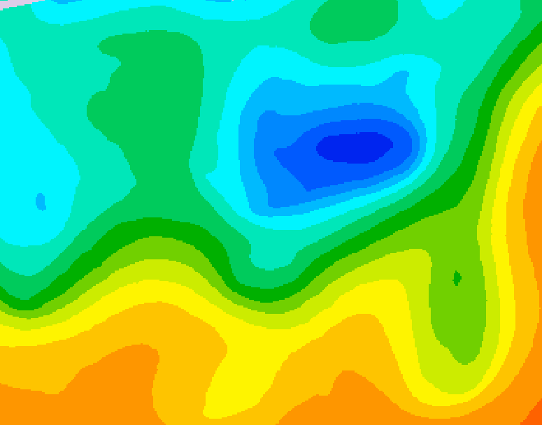 GDPS 500 millibar geopotential height 234 hour forecast chart for Canada based on 2026/05/07 0000Z data