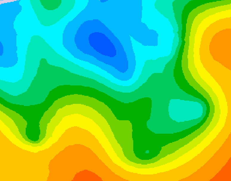 GDPS 500 millibar geopotential height 144 hour forecast chart for Canada based on 2026/05/07 1200Z data