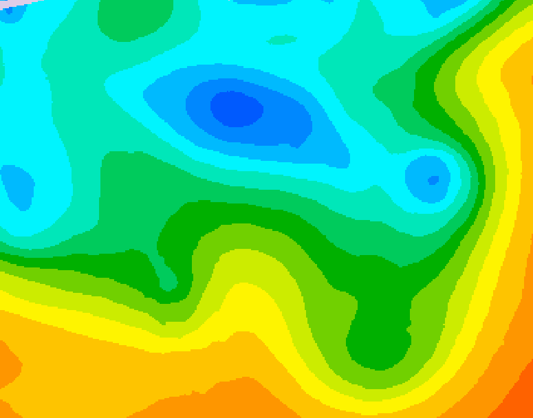 GDPS 500 millibar geopotential height 168 hour forecast chart for Canada based on 2026/05/07 1200Z data