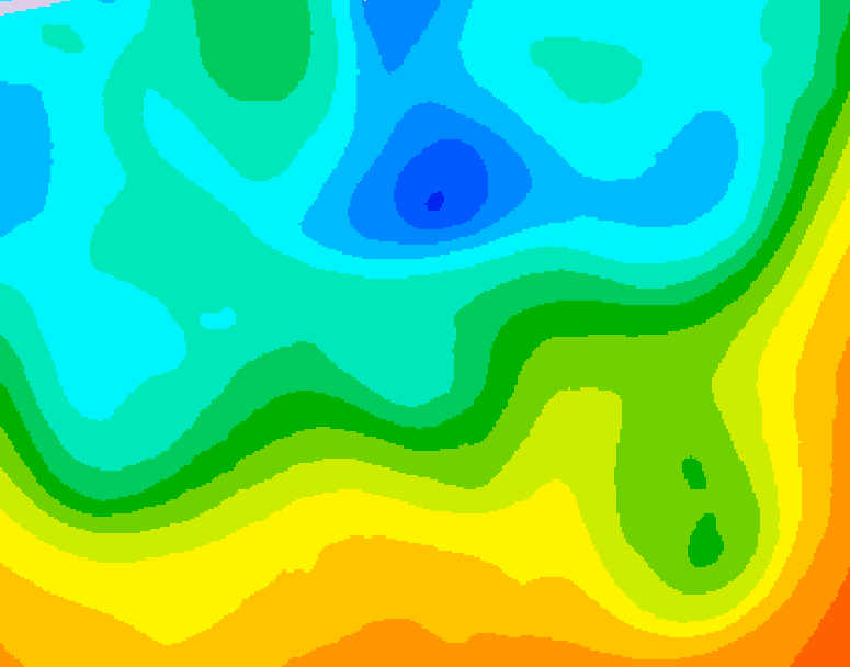GDPS 500 millibar geopotential height 204 hour forecast chart for Canada based on 2026/05/07 1200Z data