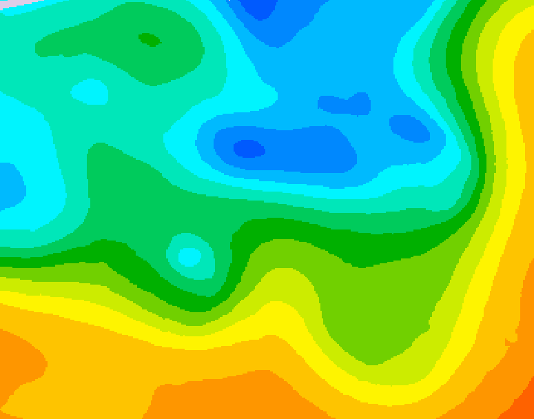 GDPS 500 millibar geopotential height 156 hour forecast chart for Canada based on 2026/05/08 0000Z data