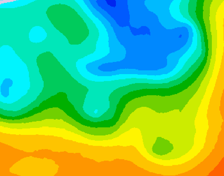 GDPS 500 millibar geopotential height 168 hour forecast chart for Canada based on 2026/05/08 0000Z data