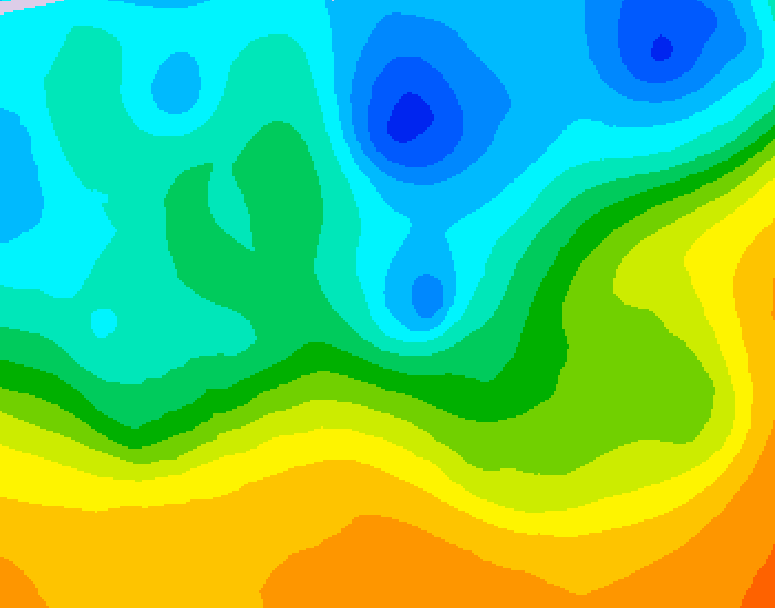 GDPS 500 millibar geopotential height 204 hour forecast chart for Canada based on 2026/05/08 0000Z data