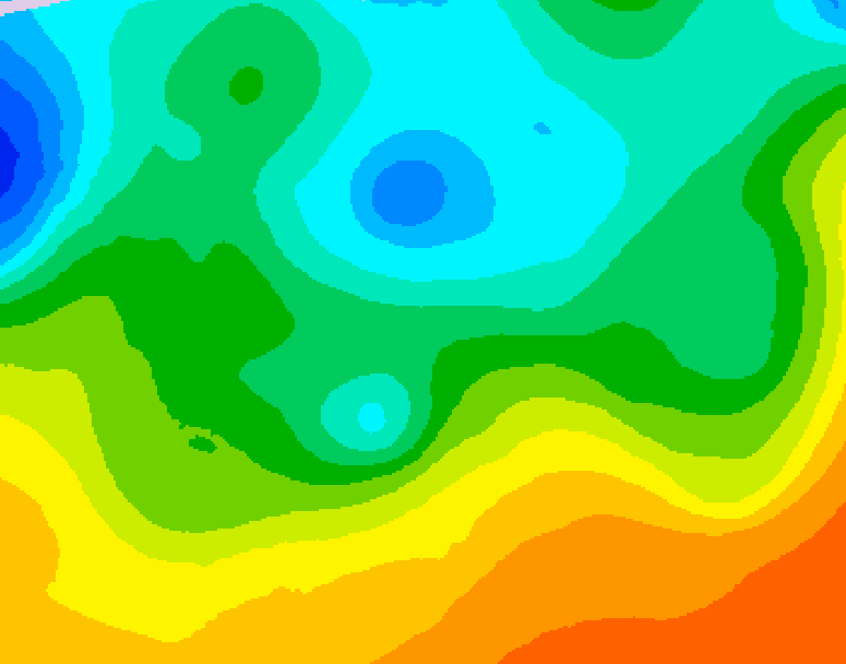 GDPS 500 millibar geopotential height 228 hour forecast chart for Canada based on 2026/05/08 1200Z data