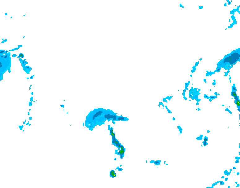 GDPS precipitation 216 hour forecast chart for Canada based on 2026/05/08 1200Z data
