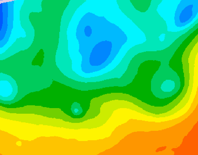 GDPS 500 millibar geopotential height 204 hour forecast chart for Canada based on 2026/05/09 0000Z data