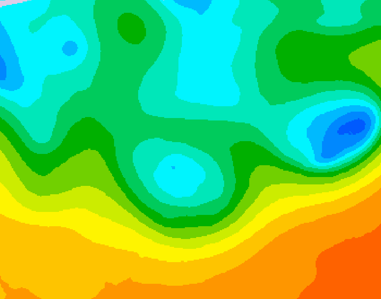 GDPS 500 millibar geopotential height 204 hour forecast chart for Canada based on 2026/05/09 1200Z data