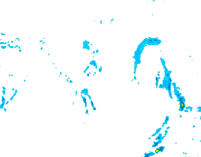 GDPS precipitation 072 hour forecast chart for Canada based on 2026/05/09 0000Z data