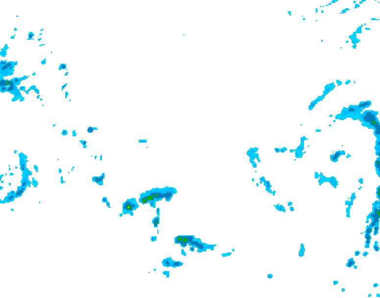 GDPS precipitation 198 hour forecast chart for Canada based on 2026/05/09 0000Z data