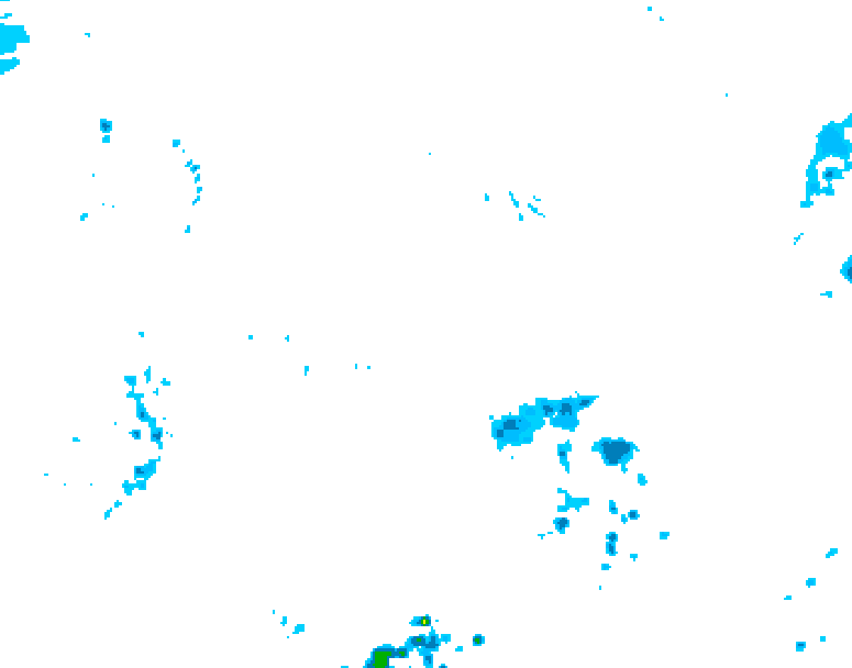 GDPS precipitation 234 hour forecast chart for Canada based on 2026/05/09 0000Z data