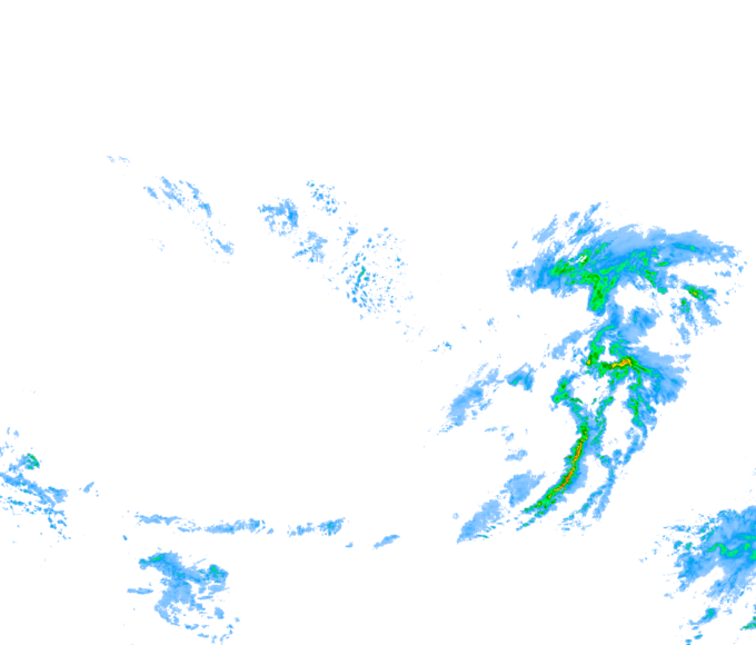 Weather radar data valid at 2026/05/09 19:00 UTC